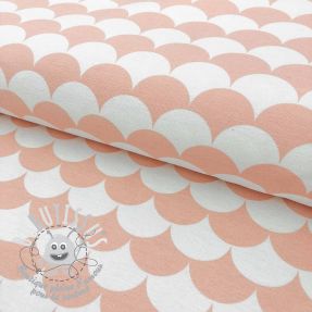 Tissu déco Scales pastel pink