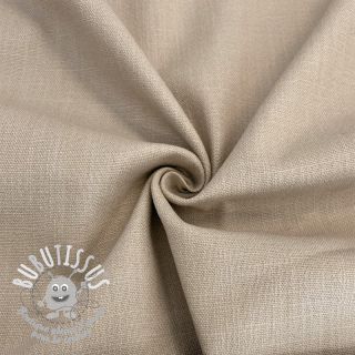 Tissu en lin stretch light sand