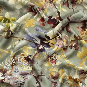 Viscose RADIANCE Floral nile digital print