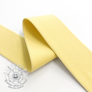 Élastique lisse 4 cm yellow