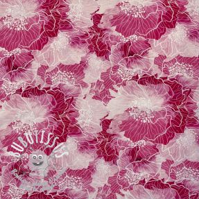 Viscose Florals design A digital print 2nd class