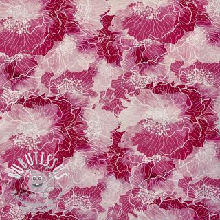 Viscose Florals design A digital print 2nd class