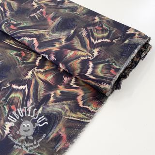 Viscose RADIANCE Smudge dark digital print