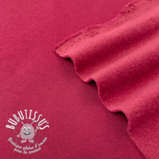 Sweat envers minkee JOGGING cerise