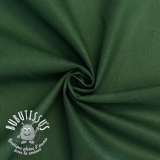 Tissu Popeline de coton dark green 2nd class