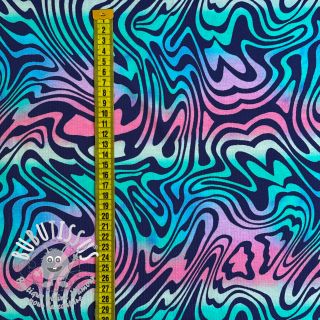 Jersey Cute and abstract wave digital print