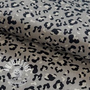 Tissu coton Panther Snoozy pebble