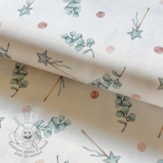 Jersey Eucalyptus mix Snoozy design B digital print