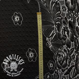 Jacquard BORDER Ciclon black