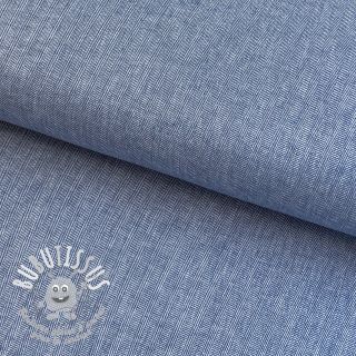 Tissu mélange lin et cotton Fishbone light jeans