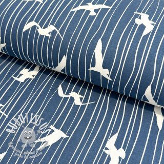 Tissu déco ICONIC SEAGULL STRIPE