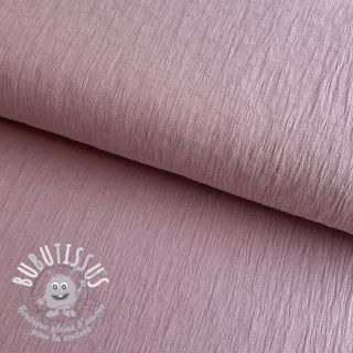 Tissu double gaze/mousseline MELANGE JACQUARD lilac