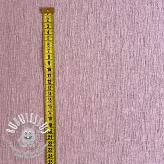 Tissu double gaze/mousseline MELANGE JACQUARD lilac