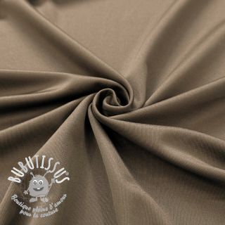 Jersey VISCOSE TENCEL brown