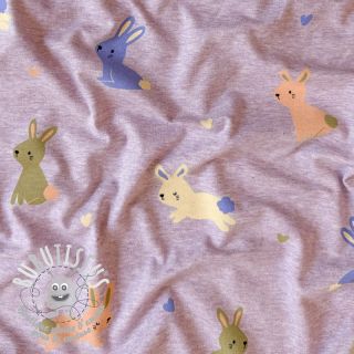 Jersey Bunnies purple melange