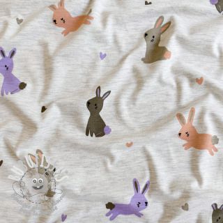 Jersey Bunnies ecru melange