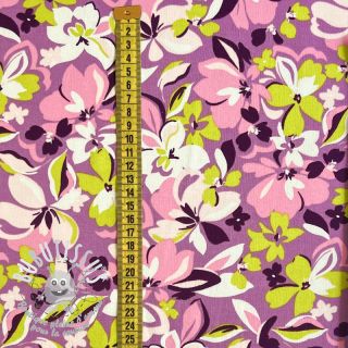 Sweat Bright flowers design pink lime