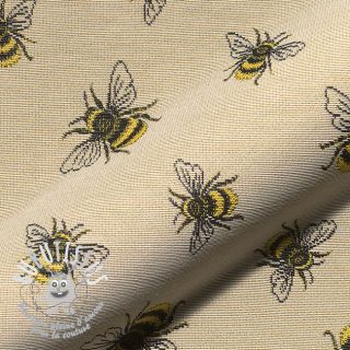 Tissu déco GOBELIN PREMIUM Bumble Bee Family