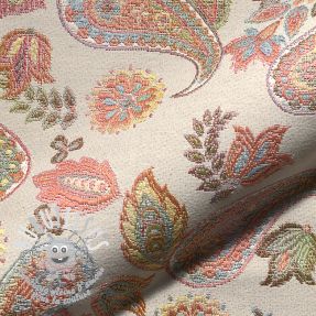 Tissu déco GOBELIN Indian Paisley Tapestry