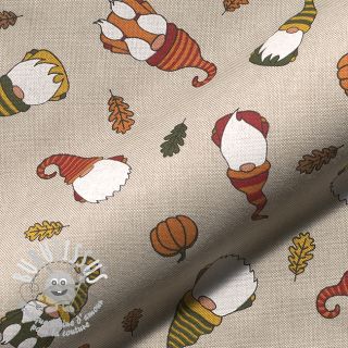 Tissu déco Linenlook Tomte Falling Leaves