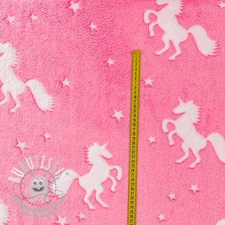 Polaire bien-etre Glow in the dark Unicorns design C