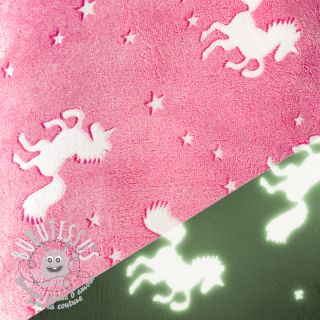 Polaire bien-etre Glow in the dark Unicorns design C