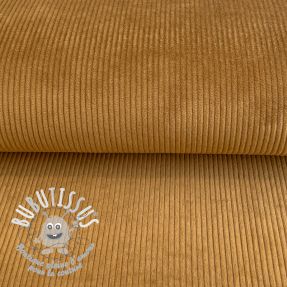 Tissu velours cotelé 6W STRETCH mustard