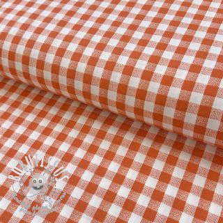 Tissu coton Brigitte orange