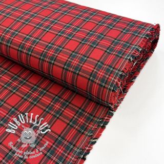 Scottish Check SMALL red