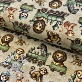 Jersey Safari animals design D digital print