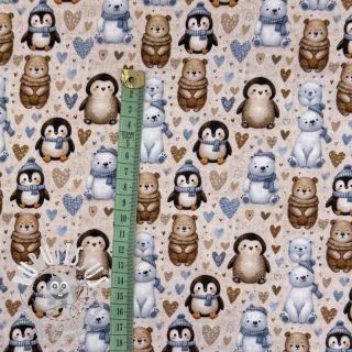 Jersey Pingu and friends design A digital print