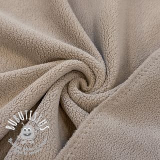 Fleece COMFORT STRETCH taupe