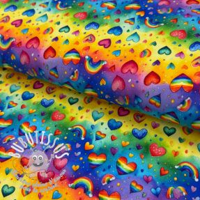 Jersey Rainbow Love design A digital print