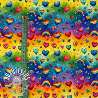 Jersey Rainbow Love design A digital print