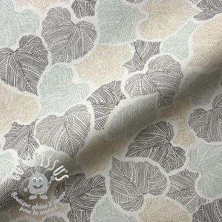 Tissu déco premium Botanic Heart Leaf