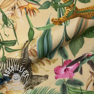 Tissu déco premium Tropical Jungle Dream digital print