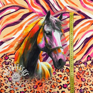 Jersey Fancy Horses PANEL digital print