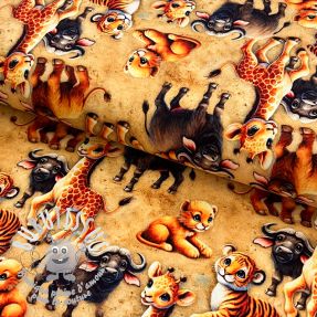 Jersey Safari friends design A digital print