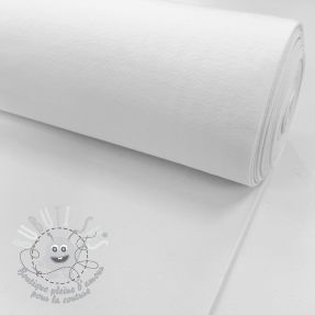 Bord-côte lisse PREMIUM white