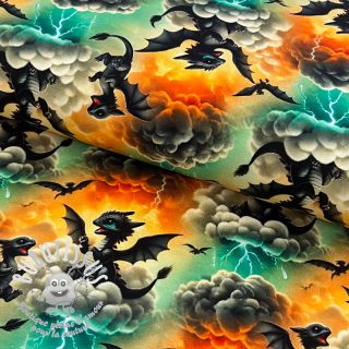 Jersey Cute dragons design A digital print