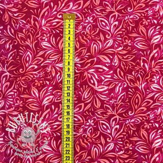 Viscose RADIANCE Moana dark red digital print