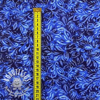 Viscose RADIANCE Moana navy digital print