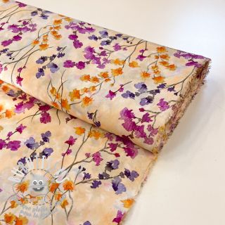 Viscose RADIANCE Ephora flowers digital print