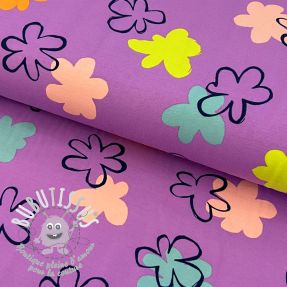 Jersey Flower prints lavender