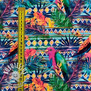 Viscose STRETCH Jungle digital print