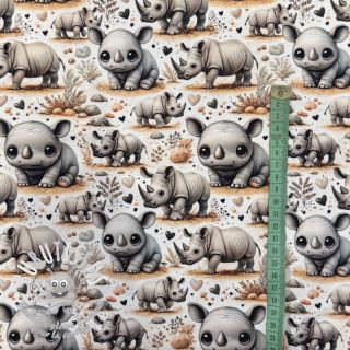 Jersey Wildlife doll eyes design B digital print